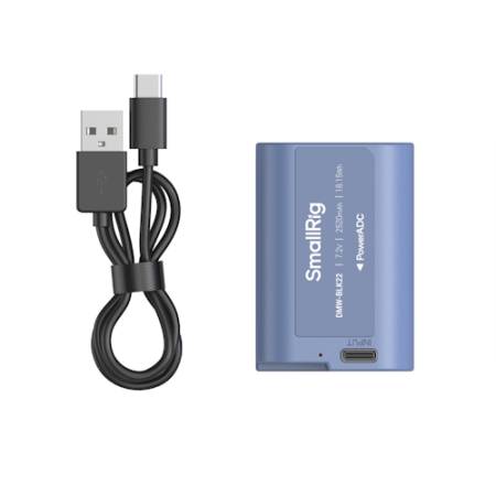 SmallRig 4906 - akumulator, zamiennik, USB-C, Panasonic DMW-BLK22_3